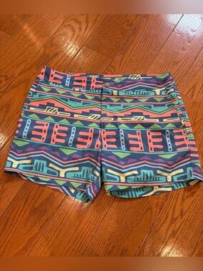 Chubbies Retro Tribal Geometric Swim Trunks Board Shorts Men’s Size Large